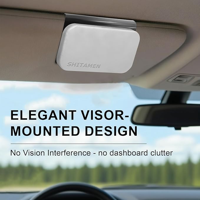 Car Air Freshener, Stone Air Freshener, Automotive Odor Eliminator for Visor Clip- Car Fresheners Long Lasting - Variety 3 Pack - CLIP INCLUDED (Cabana-Pine-Orchard)
