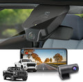 Fitcamx Front 4K+Rear 1080P Dash Cam Adapts for GMC Sierra 2020-2026 (HD2-6275, Small Cover) 1500 2500HD 3500HD, OEM Look, Dual HD Video, WiFi & APP, Loop Recording, G-Sensor, Easy to Use, 128GB Card