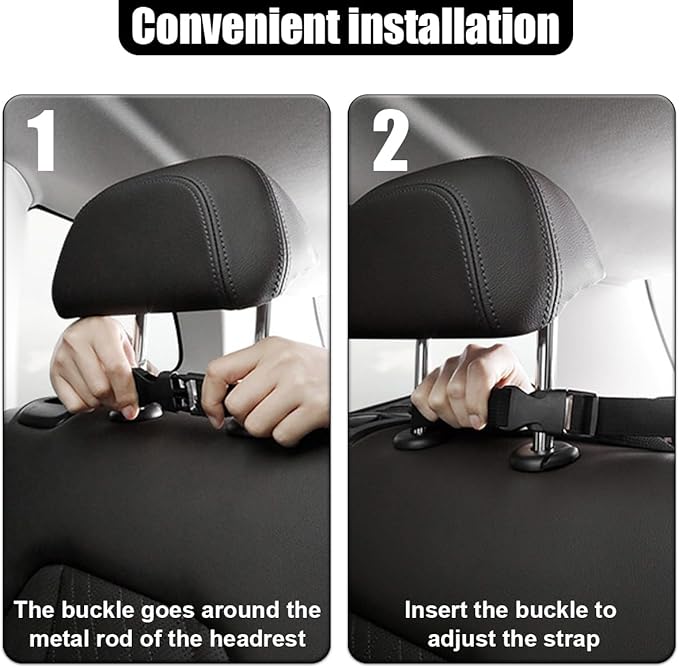 Car Trunk Organizer, Space Saving Hanging Automotive Back Seat Organizer Storage Bag with 10 Pocekts, Foldable Vehicle Interior Cargo Organizer Accessories for Car, SUV, Truck, MPV (Grey)