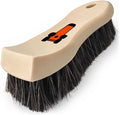 YeewayVeh Leather Cleaning Brush, Long Bristle Horse Hair Car Cleaning Brush for Car Interior Leather Seat and Home Furniture