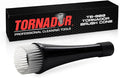 Tornador TB-900 Brush Cone for Z-020 Black and Z-030 Max | Air Driven Rotating Bristles | Noise Reducing Design | Easy Snap-On Fit | Designed for Automotive Interior Cleaning