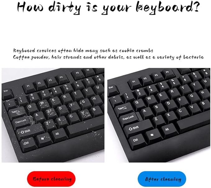 Car Cleaning Soft Gel, car dusting Gel car Cleaning Tools car Crevice Keyboard mud Magic Cleaning mud for car Vents, PC, Laptop, Camera (Blue)