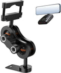 Radar Detector Mount Rearview Mirror Bracket,Car Truck Mirror Radar Mount Bracket,Aluminum Rearview Mirror Rod Mount (for Uniden Radar Detector)
