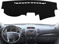 Yiz Dash Cover Mat Custom Fit for Kia Sorento 2011 2012 2013 Without Dash Speaker,Dashboard Cover Pad Carpet Protector (11-13 Black) J42