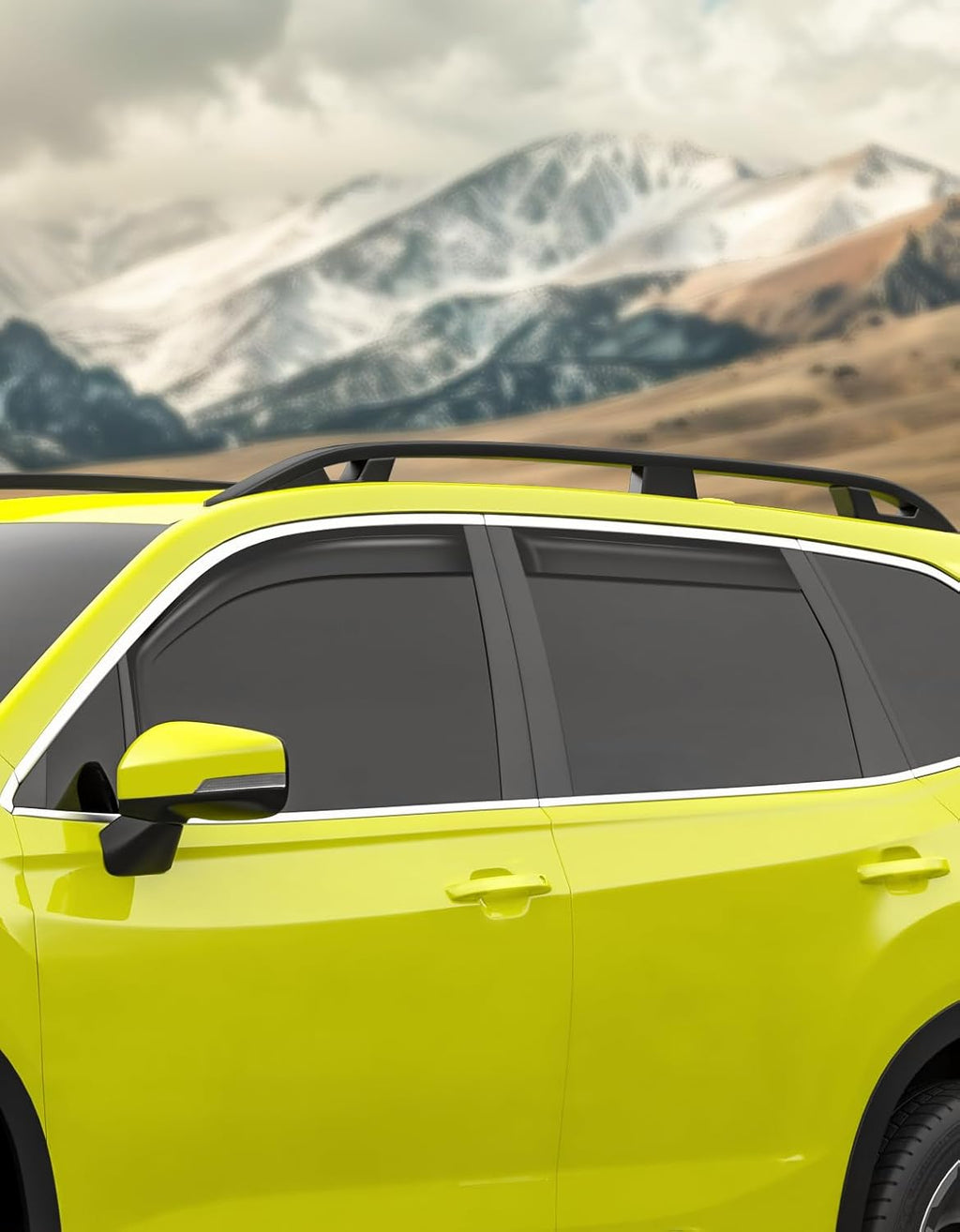 in-Channel Window Rain Guards Intended for Subaru Forester 2019 2020 2021 2022 2023 2024 Extra Durable Window Deflectors Vent Visors Shades Exterior Car Accessories - 4 pcs
