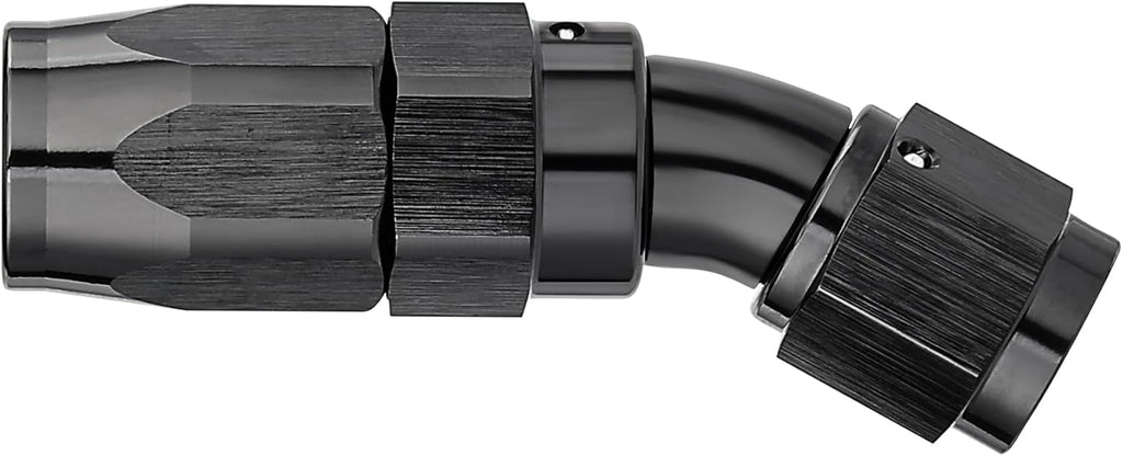 EVIL ENERGY 4AN 30 Degree One Piece Full Flow Hose End Fitting Swivel For CPE Braided Hose