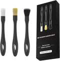 1 Pack 3 Pcs Car Detailing Brush,8.66 * 0.95in Automotive Brushes- Washing & Cleaning Air Vent for Wheels, Suitable for Most Cars, Trucks, Suvs