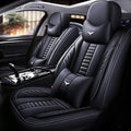for Toyota CHR Seat Covers 2018-2026, Full Coverage Customized Car Seat Covers, Premium Leather Waterproof Stain-Resistant Easy to Install (Luxury 2 Seats, Black)