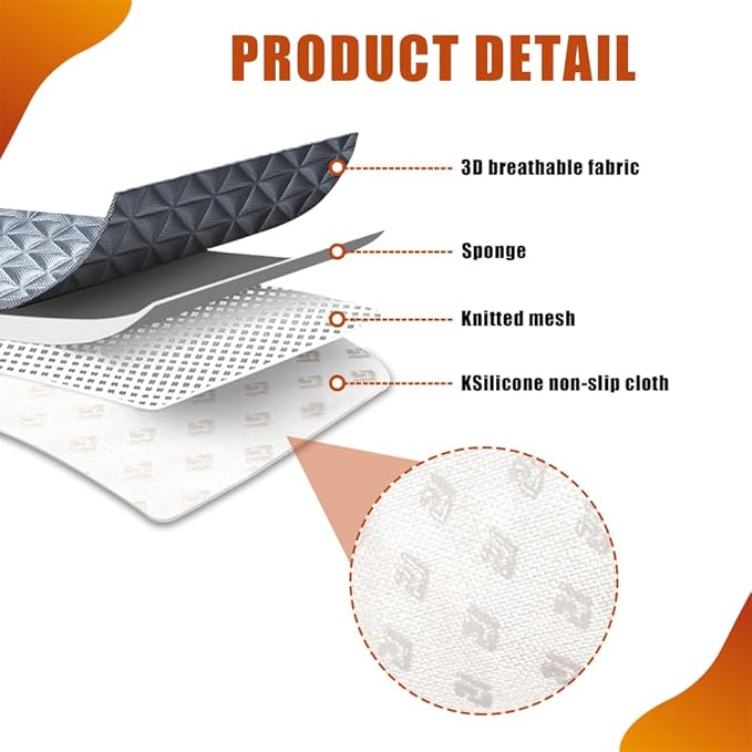 Seat Covers for Cars, Car Seat Cooling Pad, Comfortable Breathable Front Vehicle Cover Cooling Pad, Automotive Accessories Anti-Slip Ventilated Auto Protectors Universal for SUV Truck (Gray)