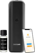 Waterless Wall Plug in Diffuser - Coverage 700 Sq.FT - Nanotechnology Plug in Scent Diffuser for Essential Oils- for Hotel and Home or Office - Smart Bluetooth APP Operation(Black)