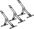 Bike Floor Stand Rack- Indoor Bike Stand for Garage/Home - Bike Storage Bicycle Parking Rack Fit 20”-29” Mountain Road Bikes (3 Bike Rack)