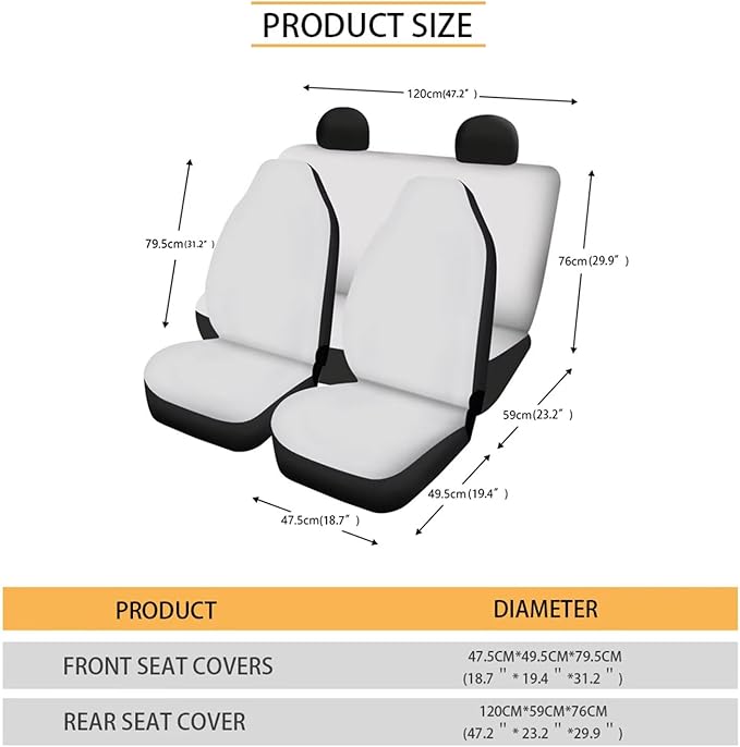 FKELYI Women Auto Fashion Seat Cushions and Headrest Pads, Sea Turtle Car Handbrake Cover with Gear Shifter Cover, Steering Wheel Protector, Cup Coasters