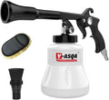 Professional Car Cleaning Gun - Tough Stain Remover for Auto Upholstery, Leak-Proof Multi-Purpose Air Pulse Detail Cleaner Kit, Air Compressor Compatible for Home & Vehicle Interior/Exterior
