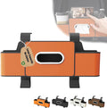 Car Organizers and Storage Box Behind Seat, Large Car Seat Back Organizer for Hold Phone, Drinks, Handbag, Universal Fit for Suv/Sedan (Orange, 1pcs)