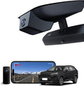 Front 4K & Rear 1080P Dash Cam for Toyota RAV4 2019-2021 LE Limited Premium XLE TRD Hybrid & RAV4 Prime 2021-2024 (Model A)(No Vent Hole),OEM-Style,Loop Recording,WiFi & App,128G Card