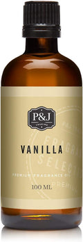 P&J Fragrance Oil - Vanilla 100ml - Candle Scents, Soap Making, Diffuser Oil, Fresh Scents
