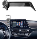 PZK Car Phone Mount for Toyota C-HR CHR 2019 2020 2021 2022 LE/XLE/Limited/Nightshade Accessories 8-inch Screen 360° Rotation Phone Cradles Magnetic 15W Fast Wireless Charger Phone Holder