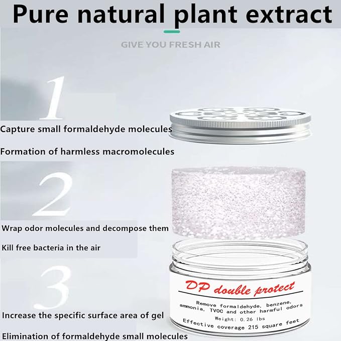 Formaldehyde removal magic box office bedroom wardrobe kitchen new house car room strong purification filtration benzene ammonia TVOC formaldehyde harmful odor Purified air agent etc