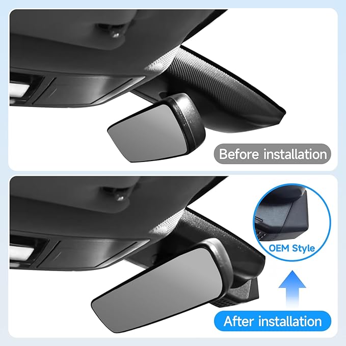 Leadfan 4K+1080P Dash Cam Front and Rear for Lexus ES 2019-2026 ES350 ES300h F Sport ES250 etc., OEM Look,Free 128GB SD Card, Dash Cam with WiFi & APP, Loop Recording, G-Sensor, Plug & Play Dashcam
