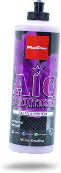 Maxshine 16oz All-in-One Premium Leather Conditioner & Cleaner – Detailing Solution for Car Seats, Sofas, Chairs & More – Safe for Leather, Vinyl & Plastic Surfaces