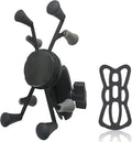 Strg Tablet Mount with Composite Double Socket Arm(Medium) for 6" Tablets, Tablet Holder Compatible with RAM B Size 1" Ball Mounts Components for Motorcycle Bike Car etc