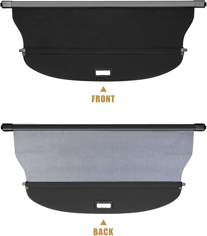 Cargo Cover Retractable Fit for Nissan Rogue S SV SL Platinum 2021 2022 2023 2024 2025 2026 Accessories,Rear Security Trunk Cover (Not Fit for Rogue Select and Rogue Sport)