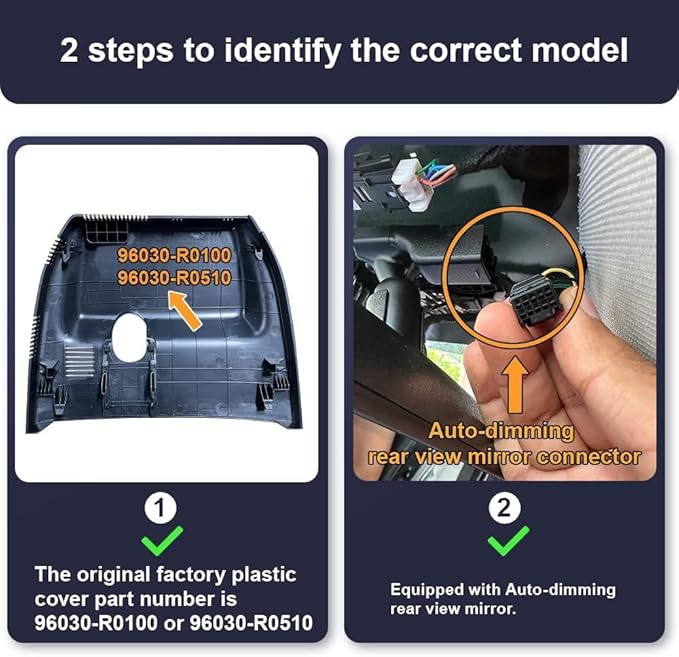 Fitcamx 4K Dash Cam Suitable for Kia Carnival 2022-2026 (Part No#R0510) LX LXS EX SX Prestige, Integrated OEM Look, 2160P UHD Video, WiFi & APP, Loop Recording, G-Sensor, Plug & Play, 64GB Card