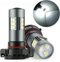 2504 LED Bulbs, PSX24W 12276 Fog Light 6500K Cool White, Pack of 2