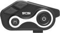 Motorcycle Bluetooth Intercom Helmet Headset with Music Sharing, Earphones for 2 Riders up to 1000M Communication, Waterproof IP67 with Handsfree, Stereo Music, GPS & 2 Mic Options, 1 Pac