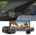 Fitcamx 4K Dual Dash Cam Suitable for Kia Telluride S LX EX SX X-pro X-Line 2020 2021 2022 (Part NO#S9000), OEM Look, Front 2160P+Rear 1080P Video, Built-in WiFi & APP, Loop Recording, G-Sensor, 128GB