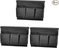 3pcs Leather Car Armrest Pad Storage Organizer Car Side Door Support Accessory