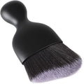 Car Detailing Brush, Soft Bristle Cleaning Brush, Scratch-Free Auto Duster Tool for Dashboard, Air Vents, Leather & Interior Cleaning (Black&White)