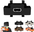 3-in-1 Car Backseat Organizer with Dual Cup Holders, Seat Back Storage Box, Built-in Tissue Holder, Adjustable Universal Design for Neat and Practical Car Interior Storage (Black)