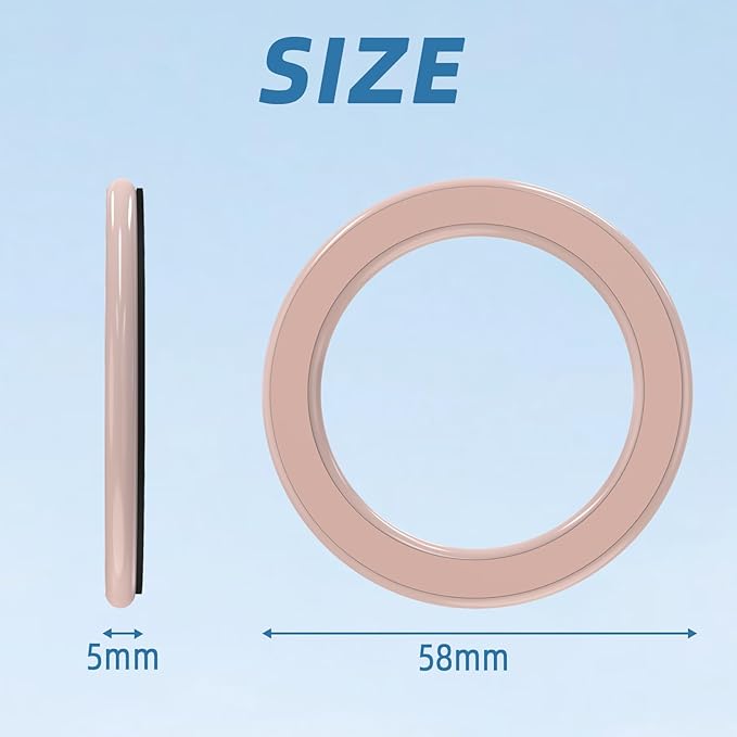 3 Pack Wall Mount Magnetic Phone Holder for iPhone 17/17 Pro/17 Pro Max/Air/16 15 14 13 12 Pro Max Plus mini, Hands-Free Magnet Shower Mirror Cell Phone Holder/Car Sticker Phone Stand, Pink