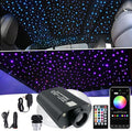 Firework 16W RGBW Fiber Optic Lights Star Ceiling Light Kit with Fiber Optical 460pcs 0.03in 9.8ft/3m - APP/Remote Control + Music Mode Sound Sensor Light Source for Bedroom, Home Theater & Car Decor
