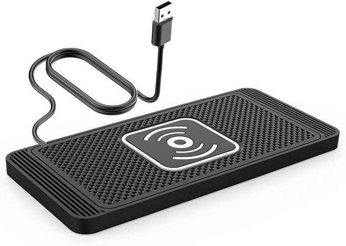 Wireless Car Charger Pad for Nissan Armada 2005-2026, Type-C/USB 15W Car Wireless Charger Non-Slip Cordless Charging Mat Car Accessories,A-30cm USB Interface