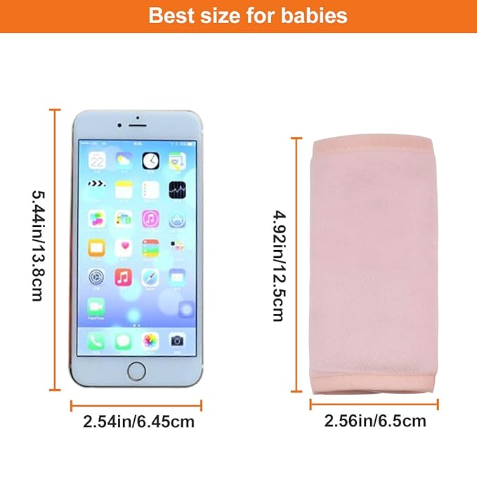 COOLBEBE Car Seat Straps Shoulder Pads for Baby Kids, Super Soft Seat Belt Covers for All Car Seats/Pushchair/Stroller/High Chair