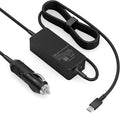 100W Laptop Car Charger USB C Car Charger for Dell Latitude/Precision/XPS, Compatible MacBook Pro/Air,HP Spectre/Elitebook,Samsung Galaxy,Asus,acer,Lenovo ThinkPad/Yoga/Idea Car Laptop Charger