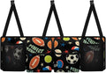 Sports Balls Trunk Organizer Suv Back Seat Car Organizer Foldable Car Organization Women Hanging Backseat Car Organizer,Space Saving Expert