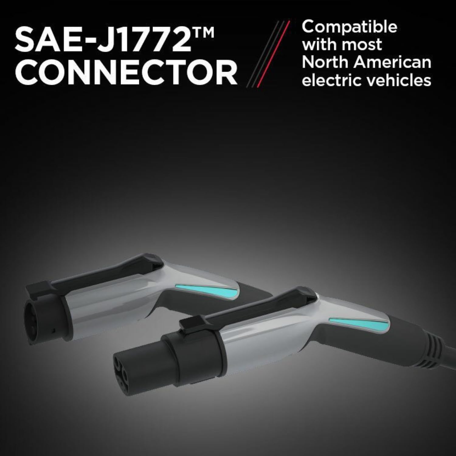 Schumacher Electric 240V / 40A Level 2 EV Wall Charger - NEMA 6-50 Plug - with Universal SAE-J1772 Connector - Wi-Fi & Bluetooth Enabled - Weather-Resistant for Indoor or Outdoor Use - SEV1600P650