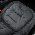 Car Seat Cushion, 2025 New Skin-Friendly Leather Seat Cushions, Skin-Friendly Leather Seat Cushions, Front Bottom and Rear Seat Cushions for Auto Office (Black 1set)
