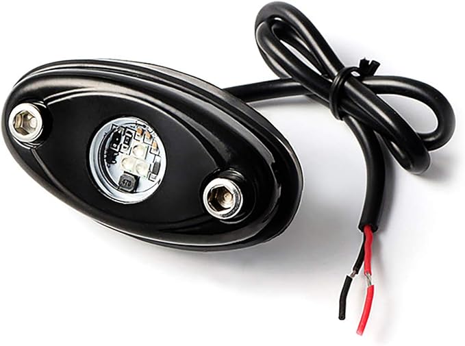 4 Pods LED Rock Light for Jeep ATV SUV Offroad Car Truck Boat Underbody Glow Trail Rig Lamp Underglow LED Neon Lights Waterproof 12V 24V - Green