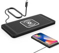 Car Wireless Charger Pad for Toyota Tacoma SR5, Fast 15W Slim Qi Wireless Charging Pad with USB/Type-C Cable Non-Slip Charging Mat for Car,15W-Type-c