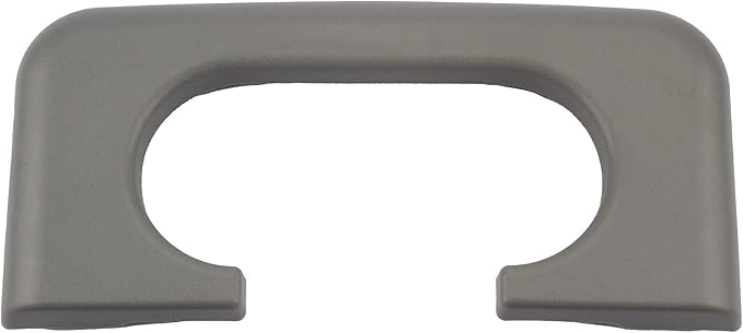Dasbecan Gray Rear Center Console Cup Holder Central Armrest Cushion Assembly Compatible with Ford F250 F350 F450 1999-2010