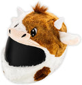 Moto Loot Helmet Cover for Motorcycle Helmet, Fun Rides and Gifts (Cover Only. Helmet Not Included) - Cow