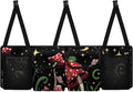 Cute Frog Car Trunk Organizer Mushroom Stars Moon Large Capacity Hanging Car Storage Bag Waterproof Cargo Bag,Frees Trunk Floor
