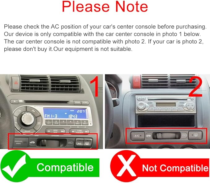 for Honda Fit Jazz Radio 2004-2007 Android 13 Car Stereo, 8” IPS Touch Screen GPS Navigation for Car Head Unit Built-in DSP Wireless/Wired Carplay Android Auto with Free Rear Camera (2GB RAM+32GB ROM)