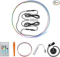 for Tesla Model 3 Y RGB Dreamcolor LED Neon Light Kits Dashboard Ambient Lighting Interior Lights 2025 2024 2023 2022 2021 Accessories Accessory, App & Remote & USB Hub, DC 12V