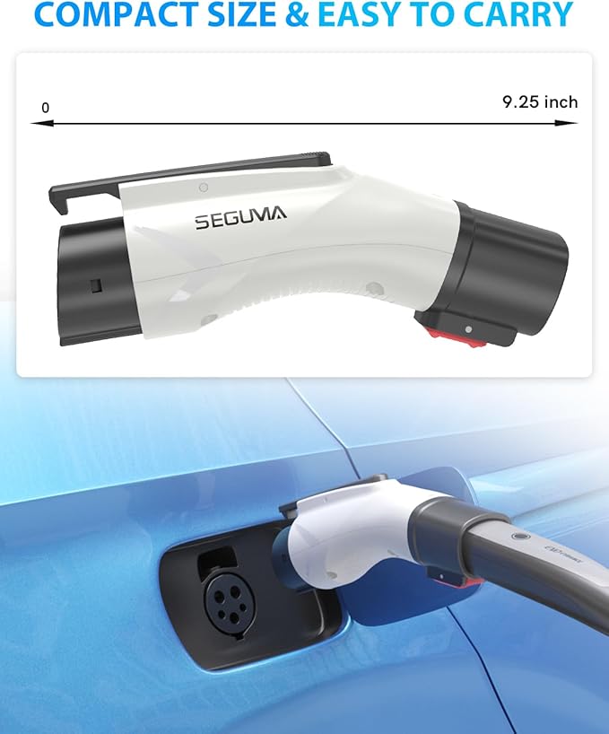 EV Charger Adapter for Tesla to J1772, Up to 60A 250V, IP65, NACS to J1772 Adapter, J1772 EV Charging Adapter Compatible with Tesla Wall Connector/Tesla Destination/Mobile Charger (for J1772 EVs Only)