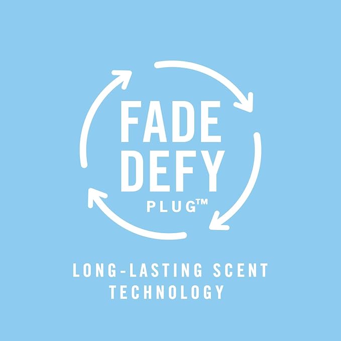 Febreze Odor-Fighting Fade Defy PLUG Air Freshener Refill, Mediterranean Lavender, (2) .87 fl. oz. Oil Refills